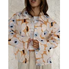 Chaqueta Rompeviento Flores