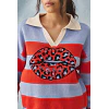 Sweater Cheta Kiss Rojo Celeste
