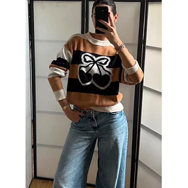 Sweater Cherry Camel