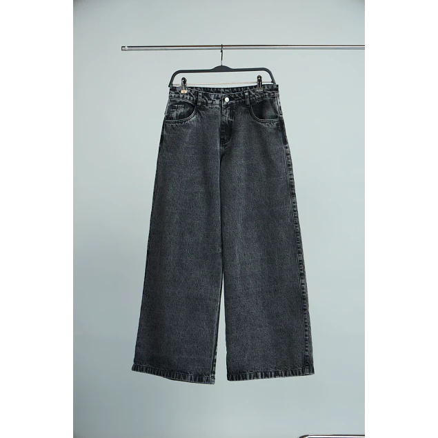 Jeans palazzo Samy Negro