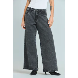 Jeans palazzo Samy Negro