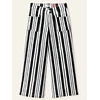 Jeans Wide Leg Rayas Negro