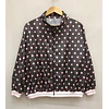 Campera Rompeviento Lunares Rosa