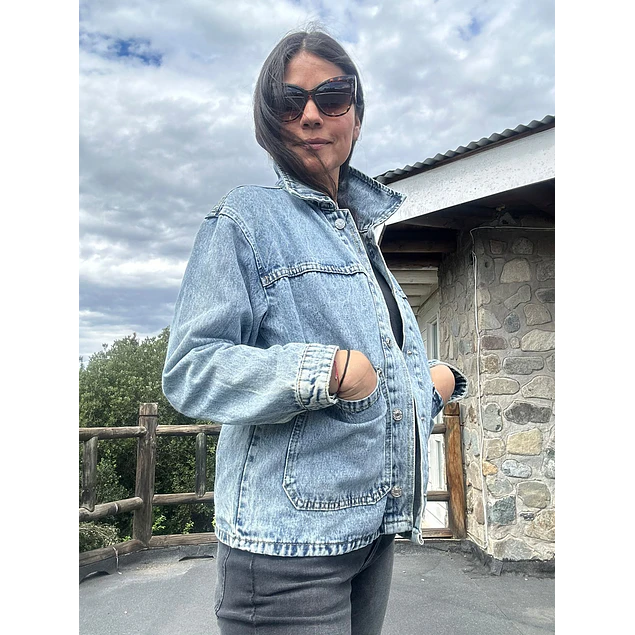Chaqueta Jeans Azul