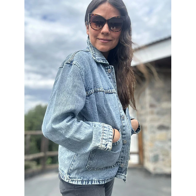 Chaqueta Jeans Azul