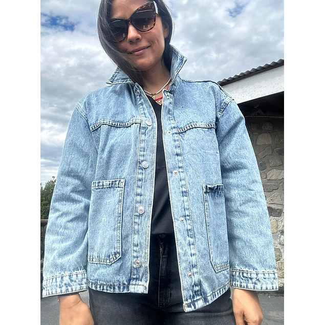 Chaqueta Jeans Azul