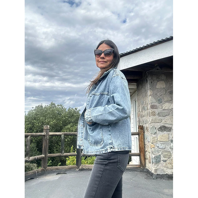 Chaqueta Jeans Azul