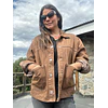 Chaqueta Jeans Café