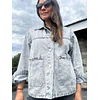 Chaqueta Jeans Gris