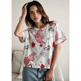 Remera Ali Modal Tigre