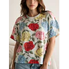 Remera Ali Modal Rosas
