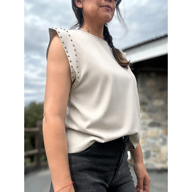 Polera Ana Beige