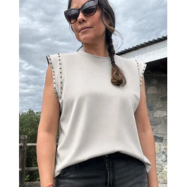 Polera Ana Beige