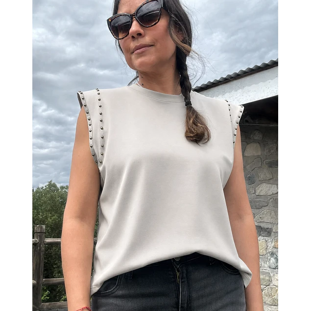 Polera Ana Beige