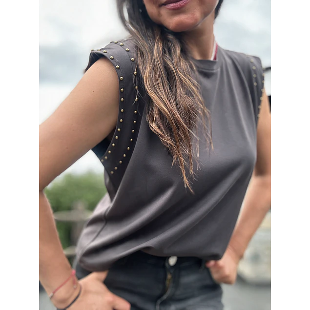 Polera Ana Gris