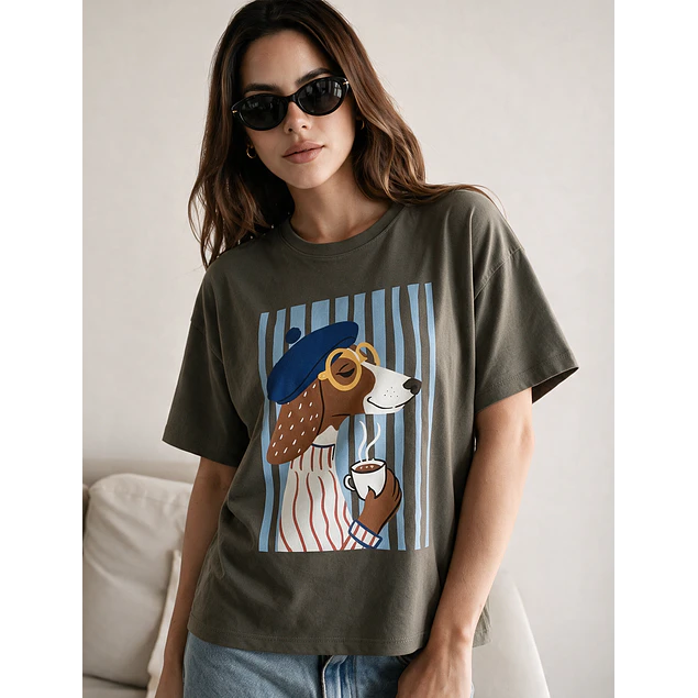 Remera Ali Dog ( 3 Estampados)