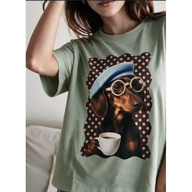 Remera Ali Dog ( 3 Estampados)