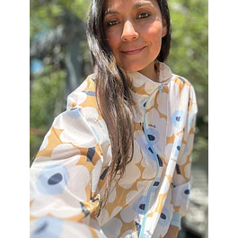 Campera Rompeviento Margarita