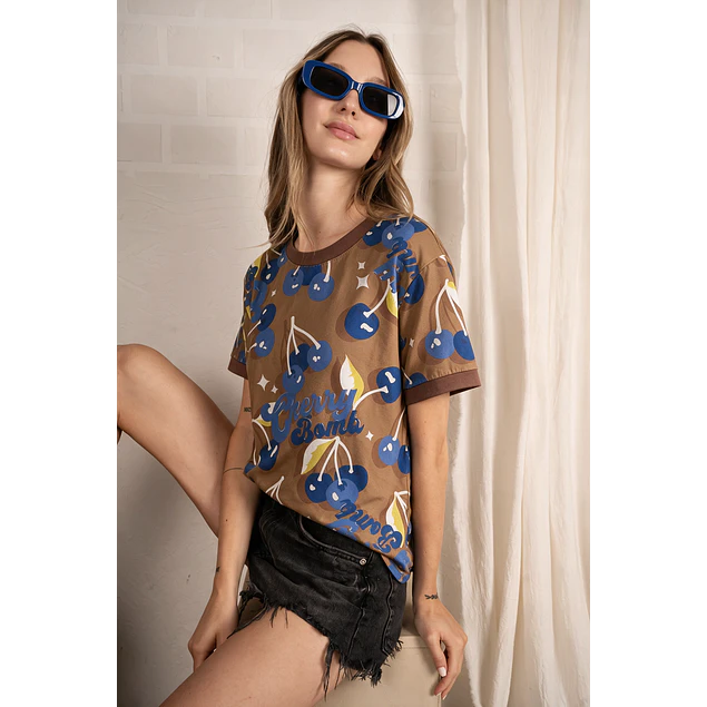 Remera Nadia Cherry