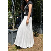 Pollera Vicenta Blanca