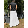 Pollera Vicenta Blanca