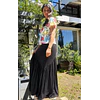 Pollera Vicenta Negra