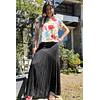 Pollera Vicenta Negra