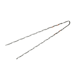 Preformada Retención Cable 3/8 Acero Galvanizado