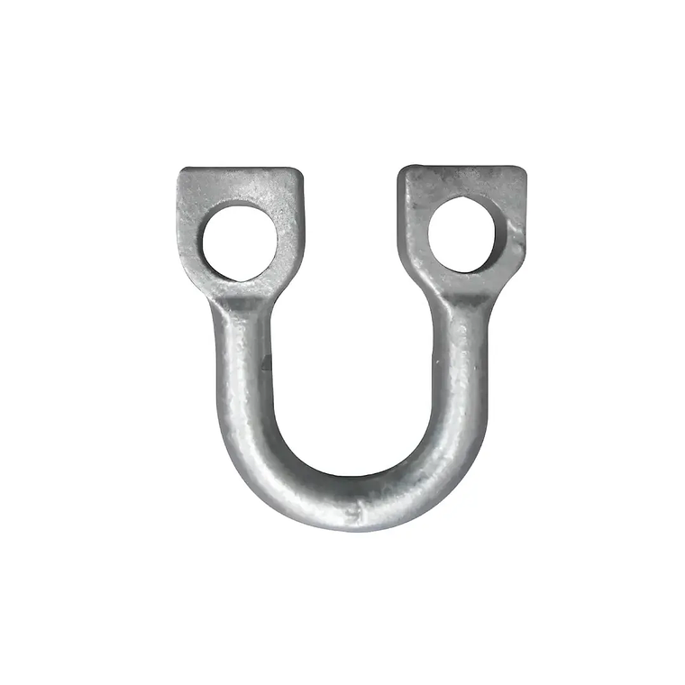 Grillete U Recto Anclaje acero Galvanizado 16 mm 1