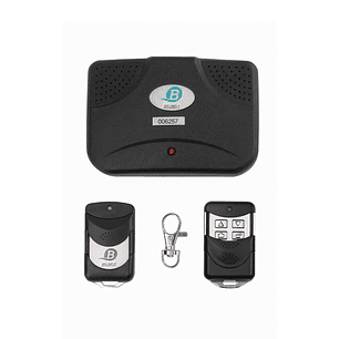 Central Con 2 Controles Para Motor Lateral Cortina Metálica