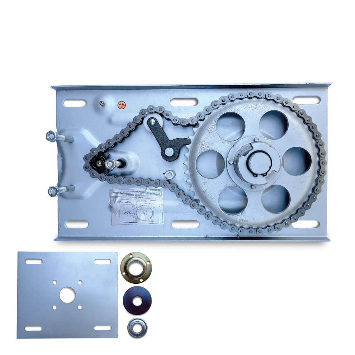 KIT Motor Lateral 600 Kilos Cortina Metálica + central con dos controles 5