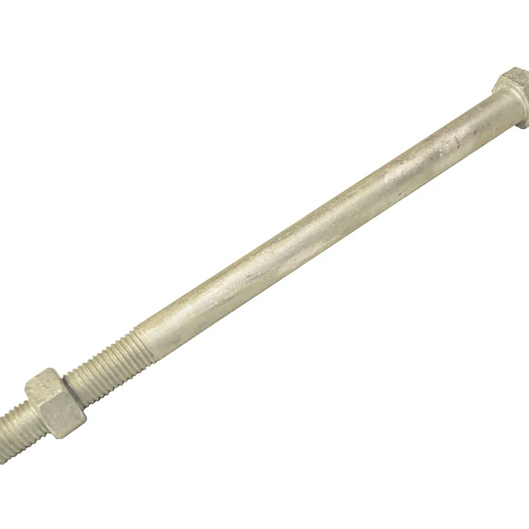 Perno hexagonal acero galvanizado 5/8