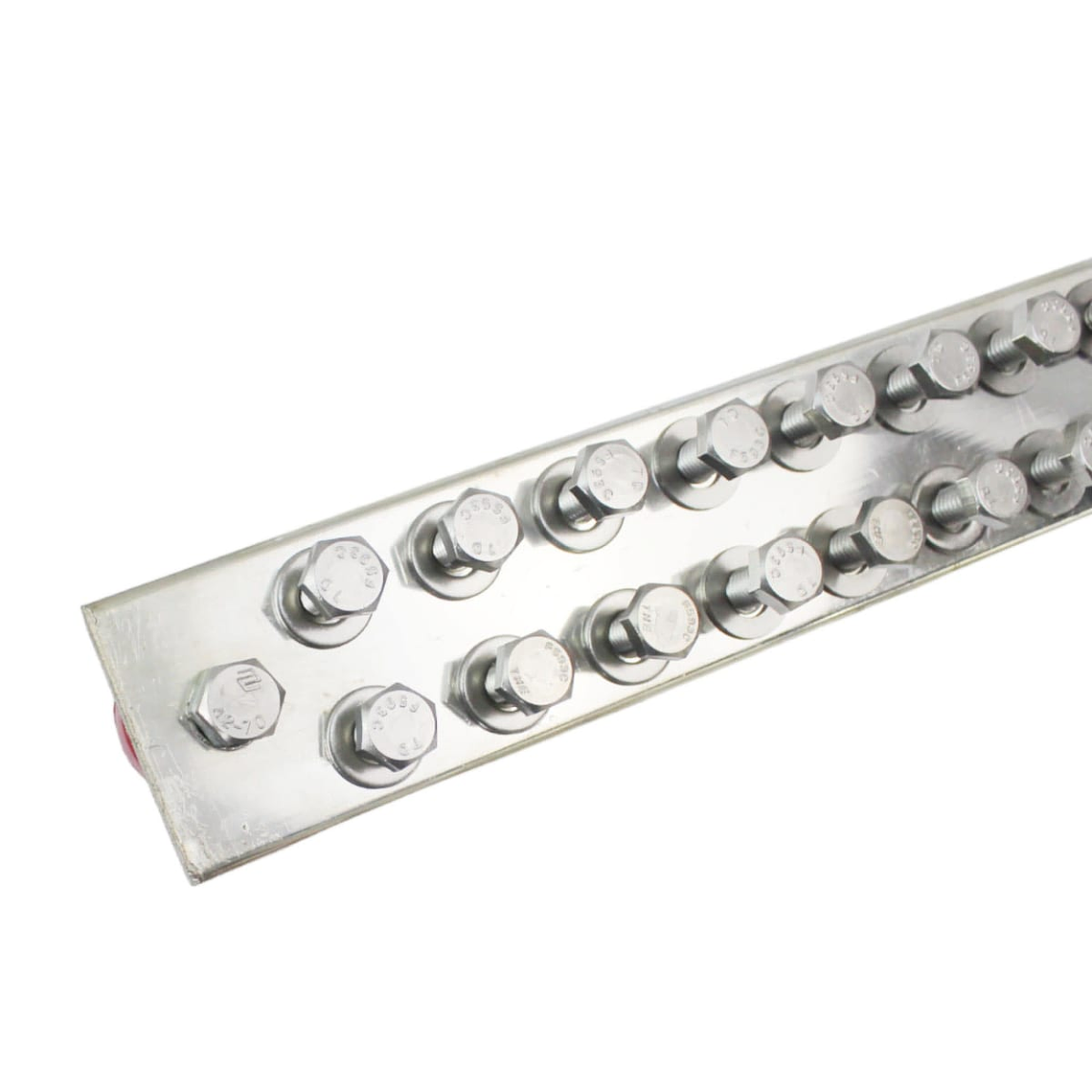 Barra o Placa Pgb / Bdt Estañada Con Aislador 26p 350x50x5mm 5