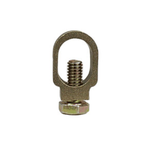 Conector de bronce para barra toma tierra de 1/2 a 5/8