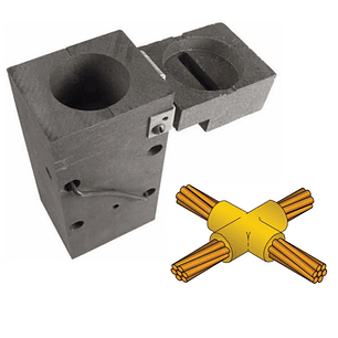 Molde Grafito  XAC-1V1V Plus