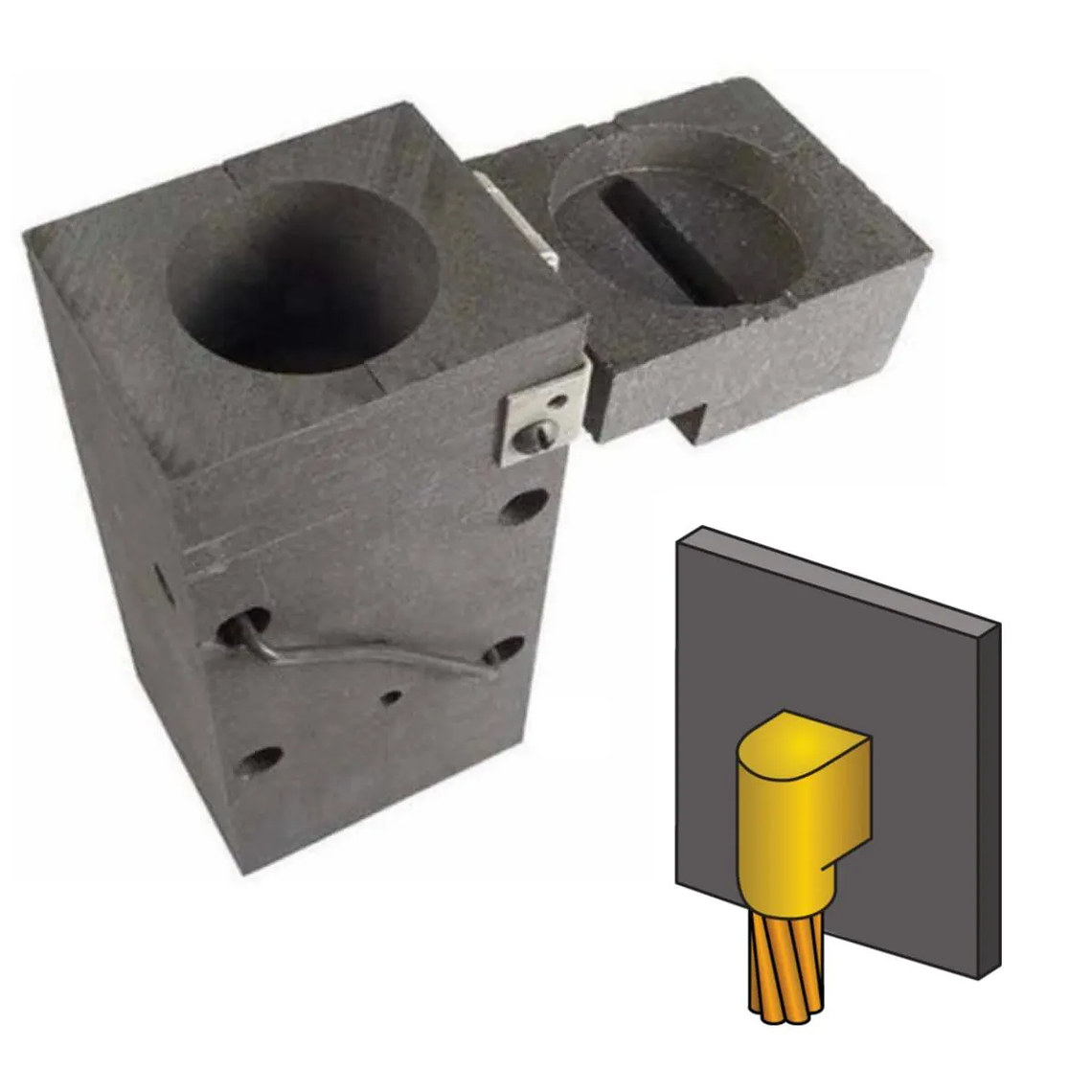 Molde Grafito  VBC-2G Plus 1