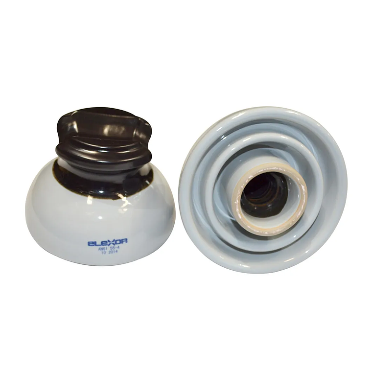 Aislador Porcelana Espiga 12KV Ansi 55-4 1