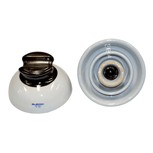 Aislador Porcelana Espiga 15KV Ansi 55-6