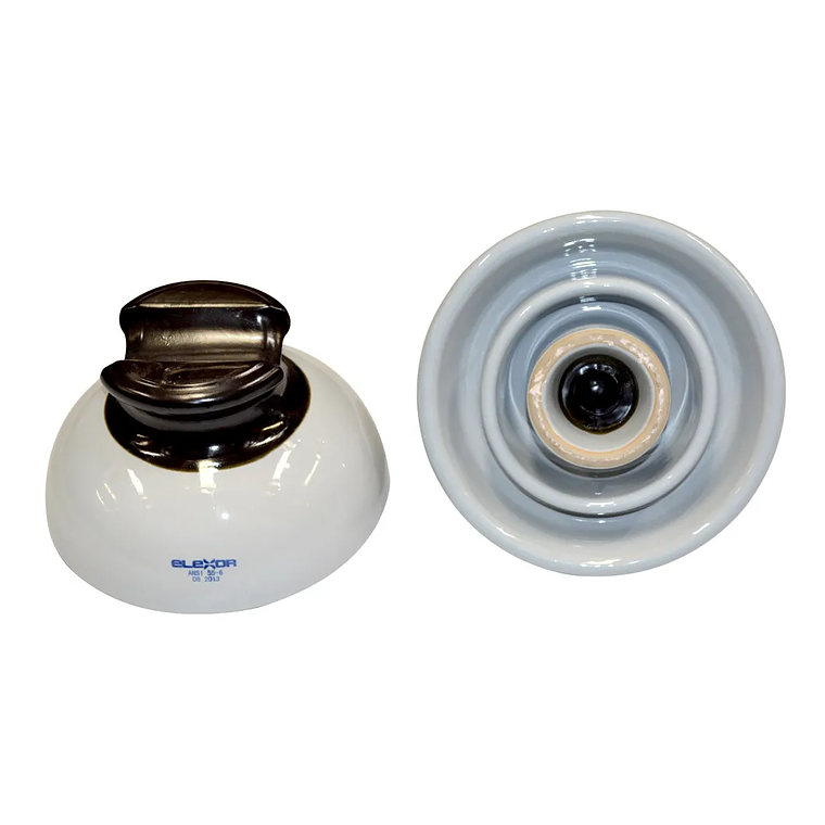 Aislador Porcelana Espiga 15KV Ansi 55-6 1