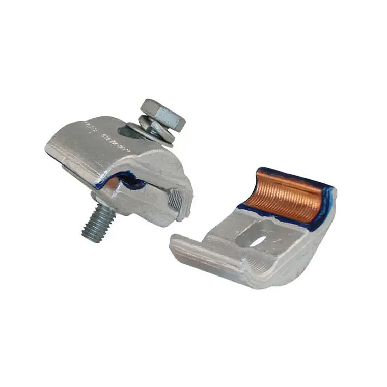 Prensa Paralela Bimetal Cable Cobre 6-50 mm2 / Aluminio 16-70 mm2 / 1 Perno 1