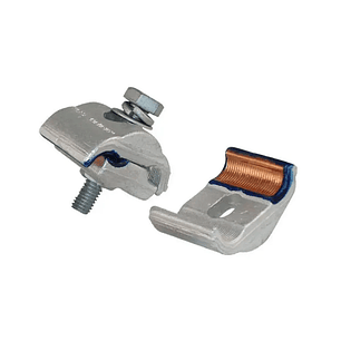 Prensa Paralela Bimetal Cable Cobre 10-95 mm2 / Aluminio 25-150 mm2 / 1 Perno