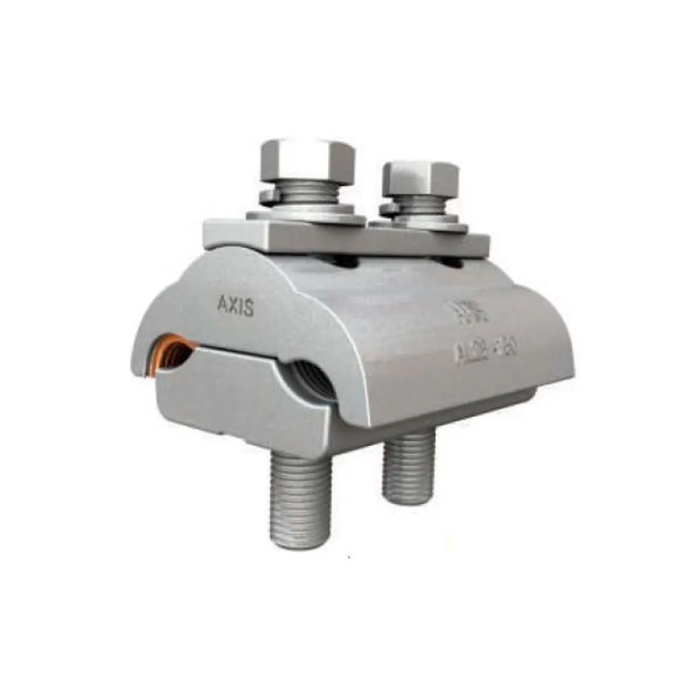 Prensa Paralela Bimetal Cable Cobre 6-50 mm2 / Aluminio 16-70 mm2 / 2 Pernos 1