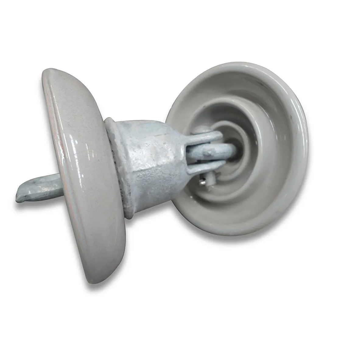 Aislador Porcelana Disco 6