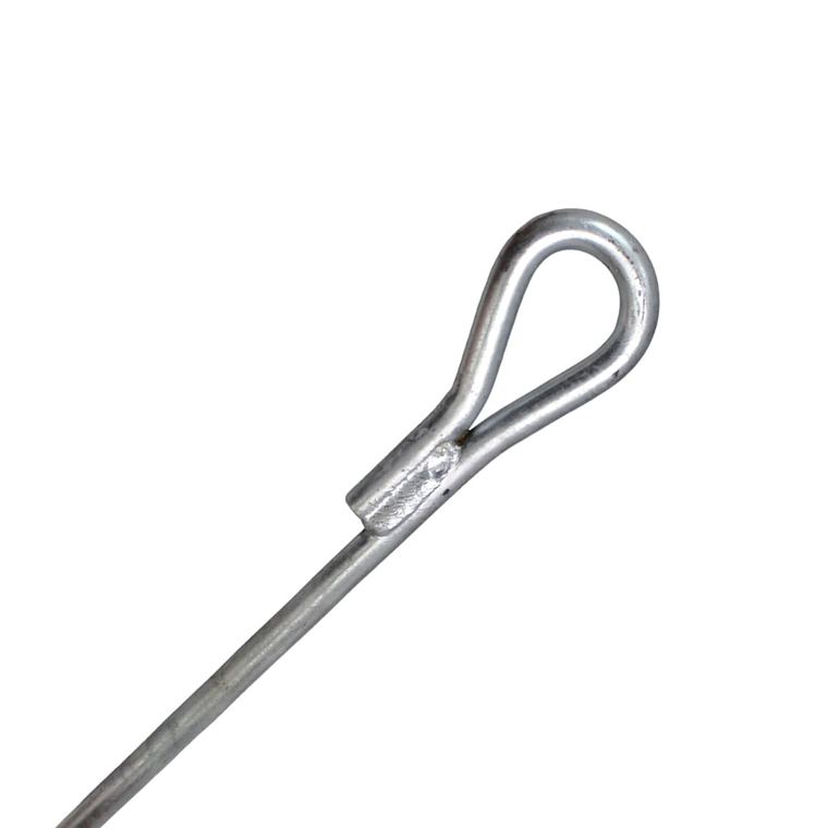 Barra Ojo Acero Galvanizado 7/8' x 2,4mts 2