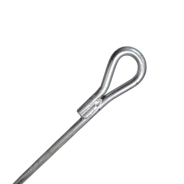 Barra Ojo Acero Galvanizado 5/8' x 1,83mts 3