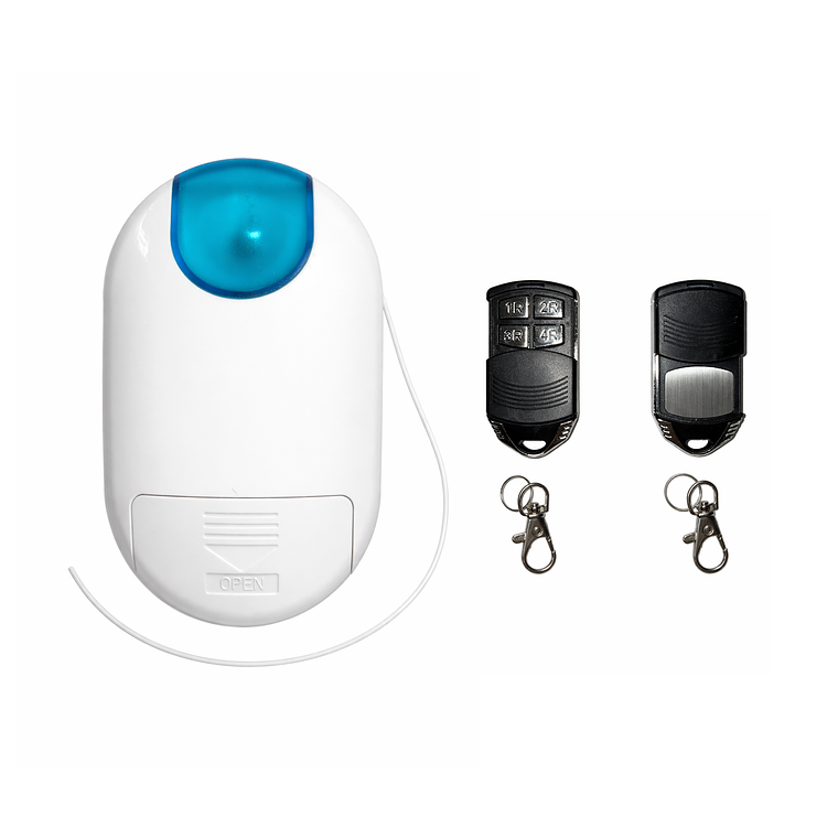 Central LED Con 2 Controles Para Motor Central Cortina Metálica 1