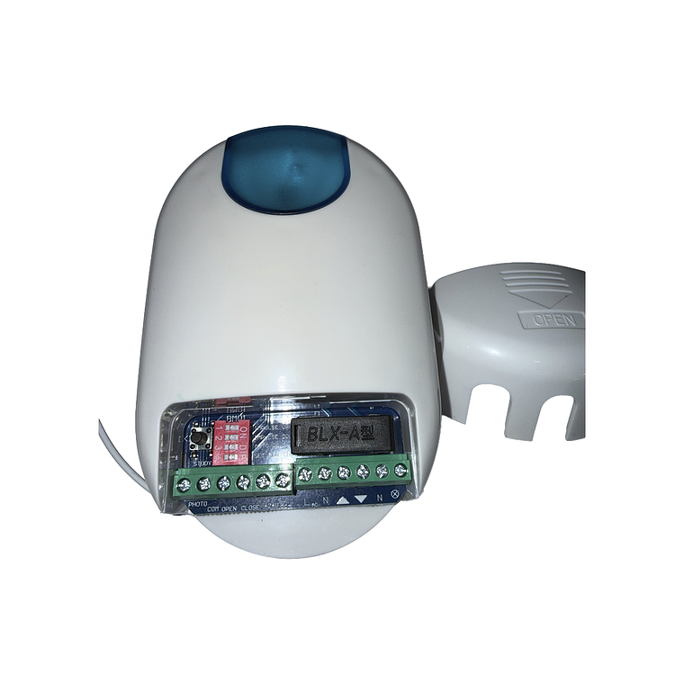 Central LED Con 2 Controles Para Motor Central Cortina Metálica 4