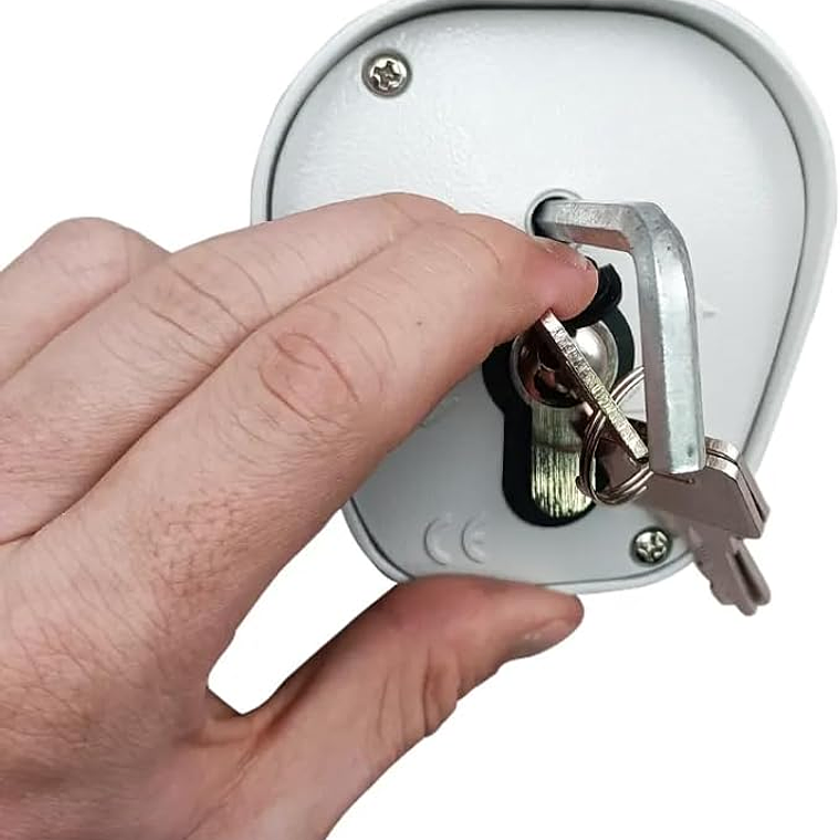 Módulo selector con llave mural cortina metalica MB02 2