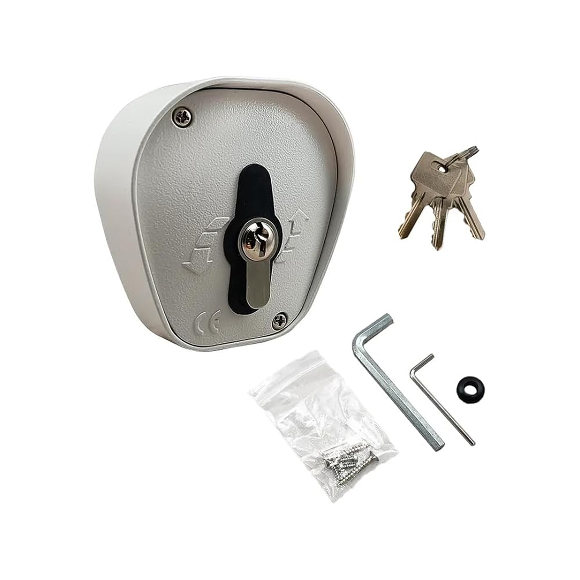 Módulo selector con llave mural cortina metalica MB02 1