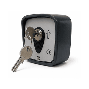 Módulo selector con llave mural cortina metalica MB01